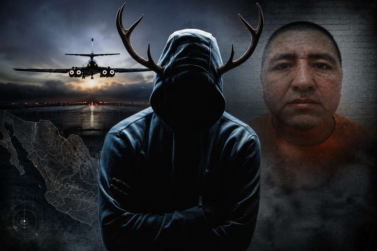 El narcopiloto del CJNG es identificado como El Venado | Diseño: Rafael Mejía creada con IA.