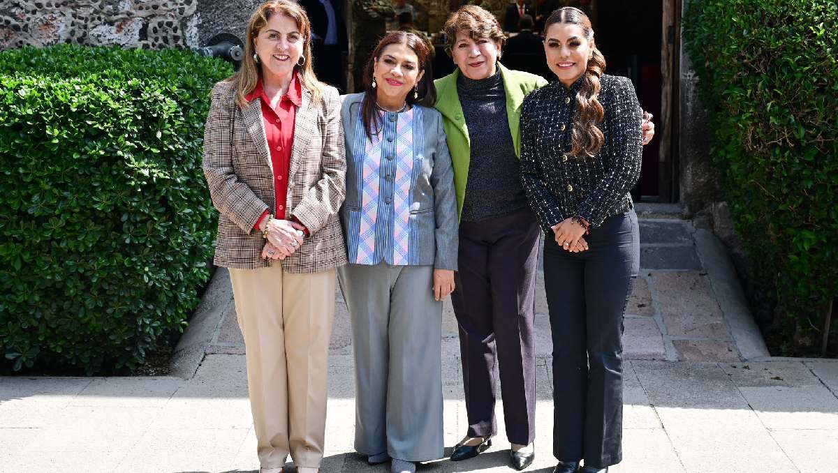 La Reunión Interestatal de Coordinación por la Paz y Seguridad se llevó a cabo en Tecámac. | Foto: RRSS de Delfina Gómez