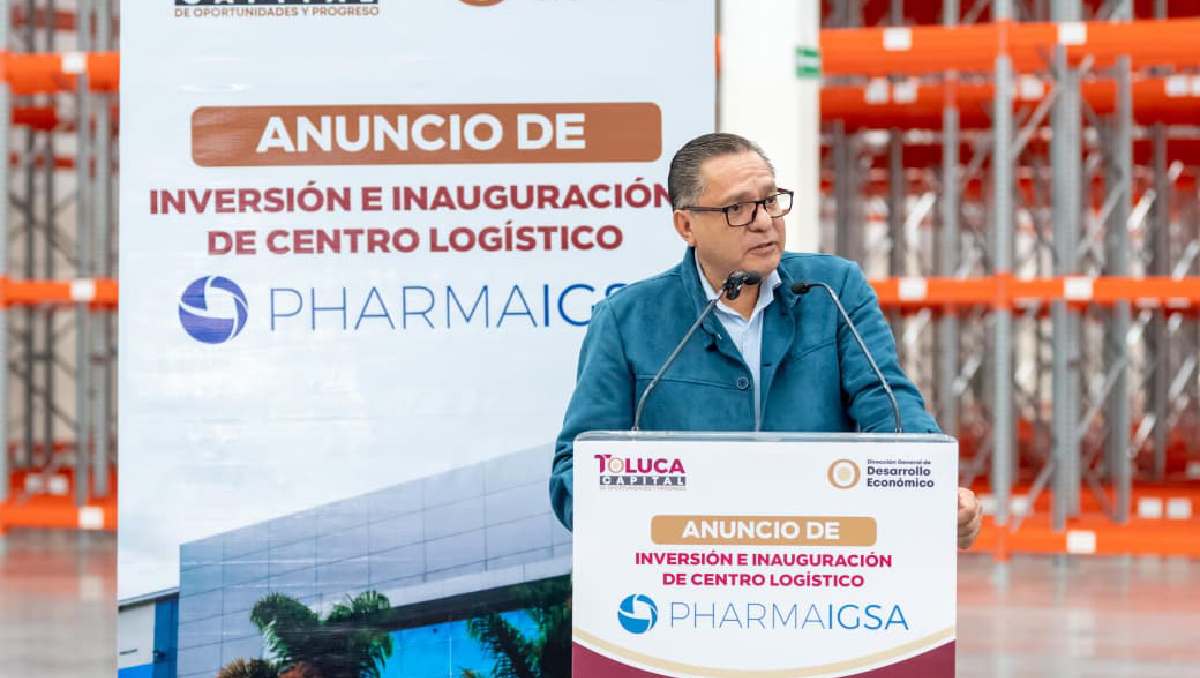 Ricardo Moreno afirma que Toluca es un destino confiable para la inversión. | Foto: Ayuntamiento de Toluca