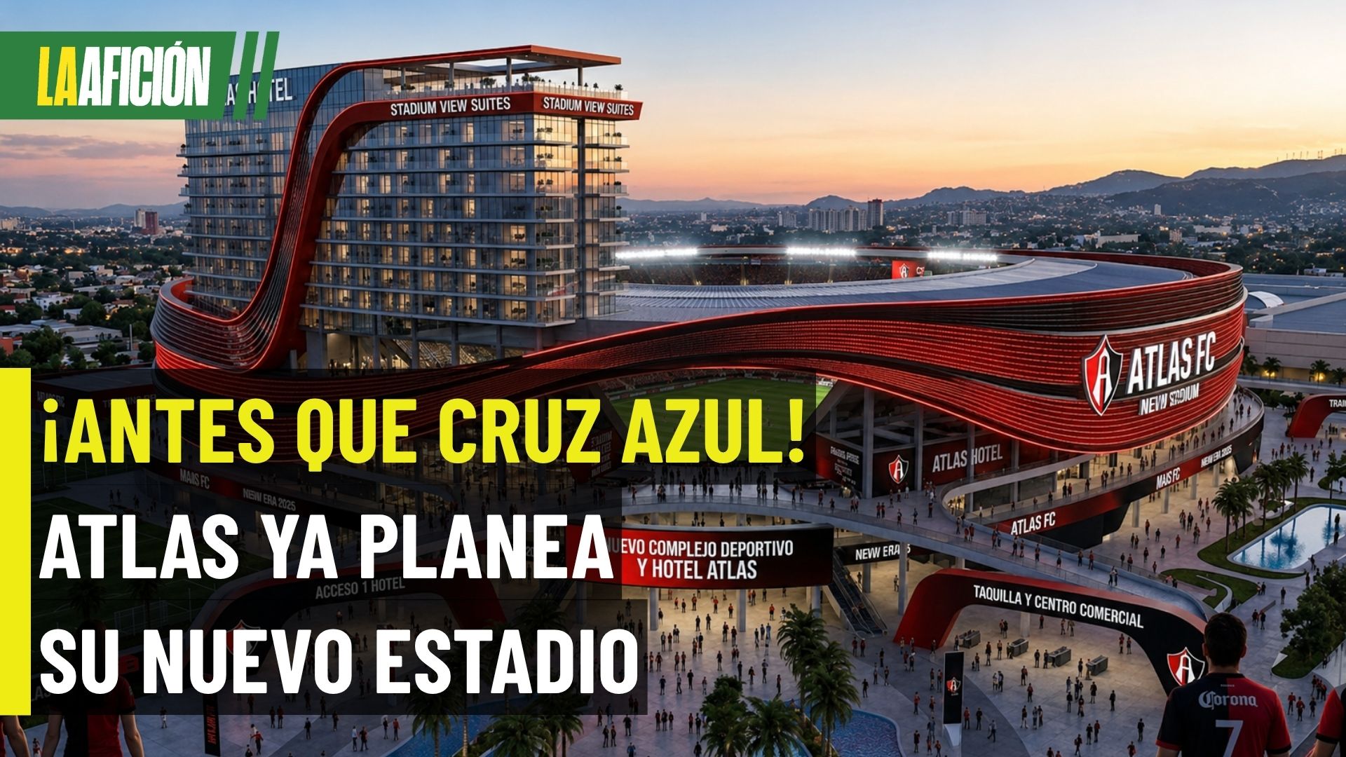 ¡Adiós al Jalisco! Revelan el nuevo estadio que tendría Atlas