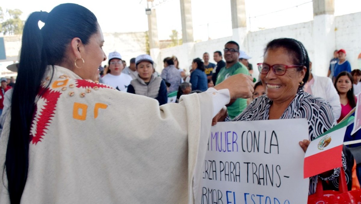 Ana Lilia, pide respeto a la población de Tlaxcala. | Especial