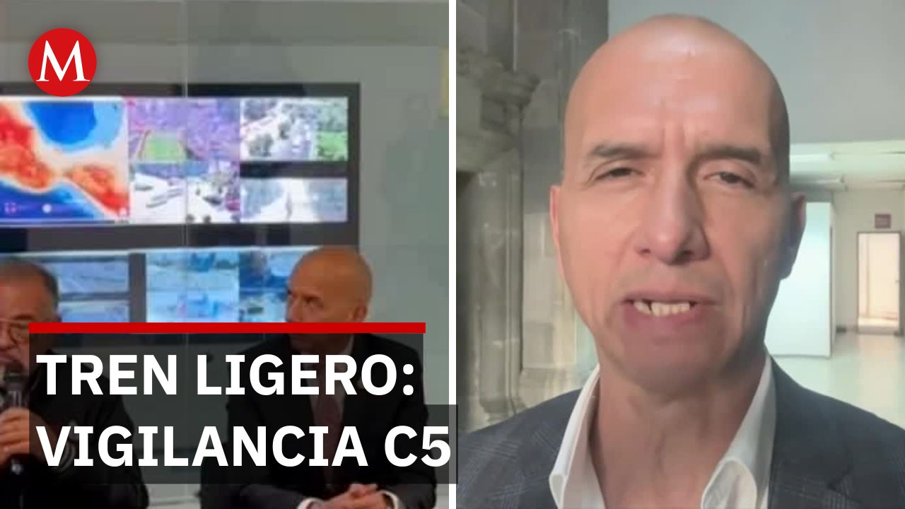Tras 40 años, tren ligero estrena vigilancia total del C5 en sus 13 kilómetros
