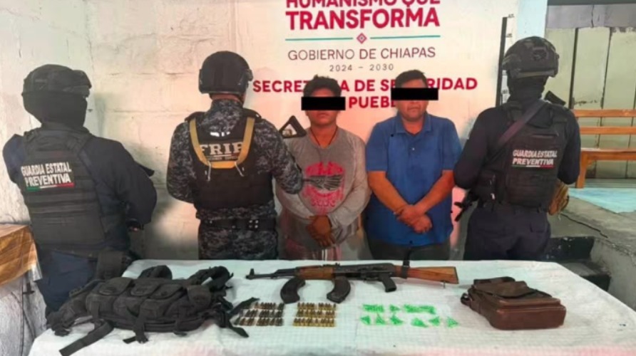 Lo asegurado y los detenidos fueron puestos a disposición del Ministerio Público. | Foto: Especial