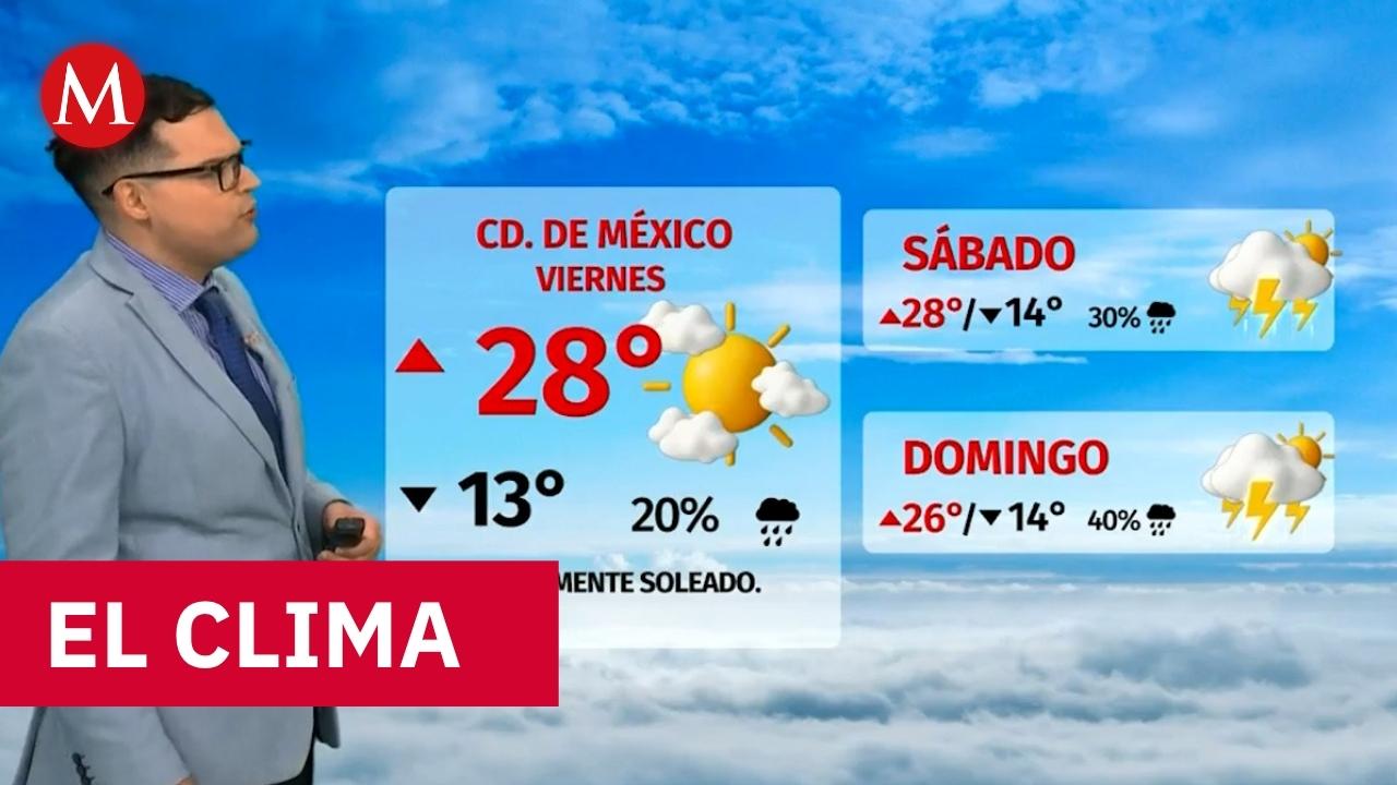 Clima de hoy viernes 24 de julio de 2026 | Pronóstico con Nelson Valdez
