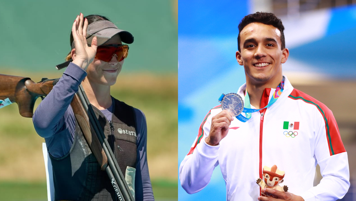 ¿Quiénes son Gabriela Rodríguez y Juan Celaya, los abanderados de México en Santo Domingo 2026? (Instagram @gabyrgza/Imago7)