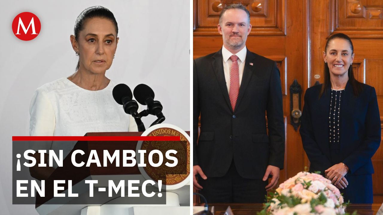 “México queda igual”: Sheinbaum confirma cero aranceles en productos del T-MEC