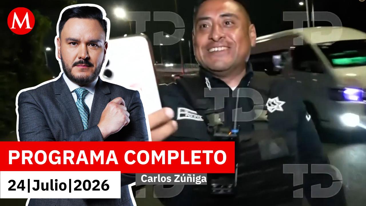Policías de Naucalpan roban y golpean a reportero  | Carlos Zúñiga, 24 de julio de 2026