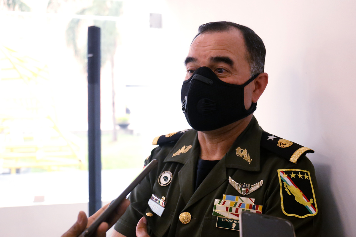 Porfirio Fuentes Vélez, el general a cargo de la seguridad en Zacatecas. | Foto: Rolando Riestra