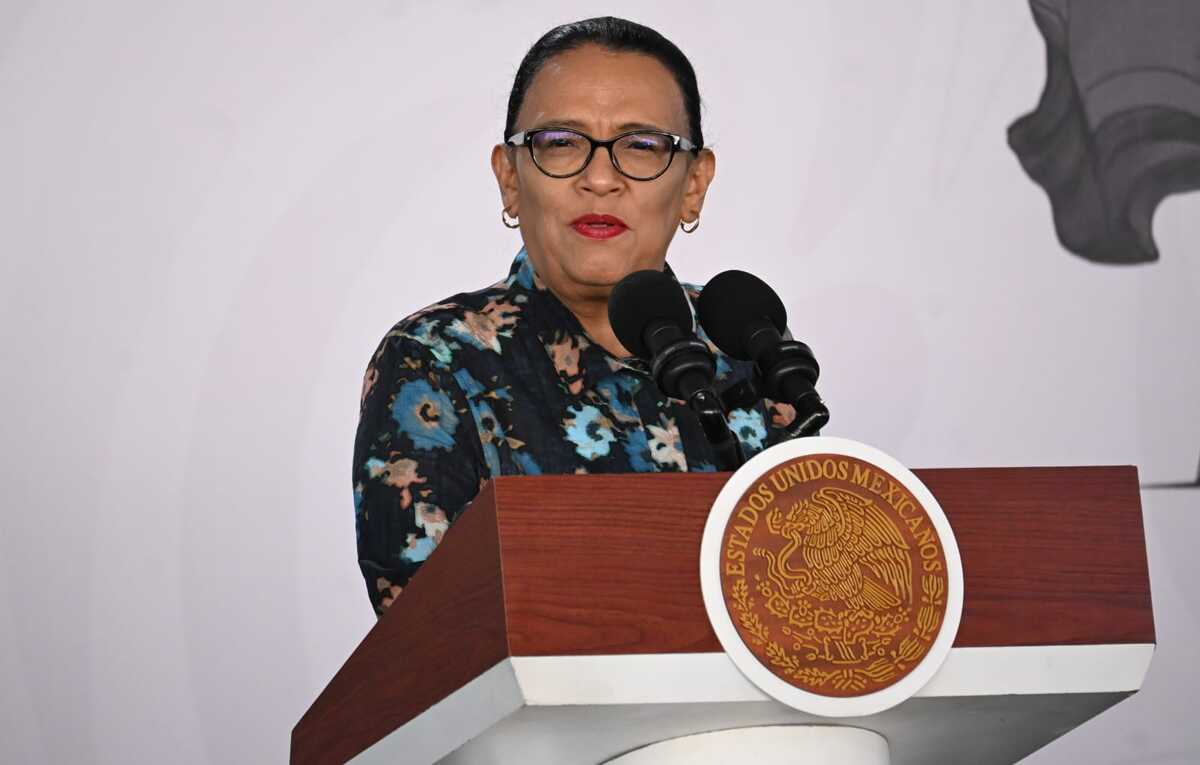 Rosa Icela Rodríguez, secretaria de Gobernación. | Foto: Daniel Augusto