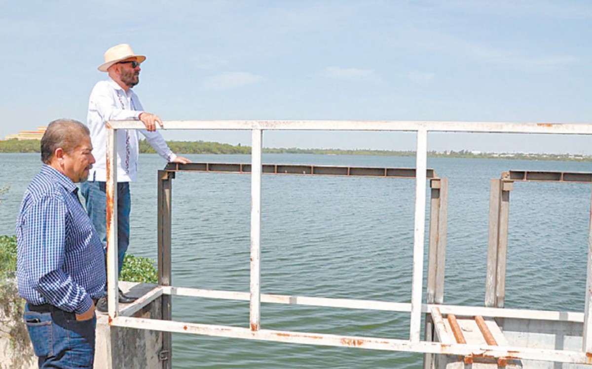 Verifican cuerpos de agua. CORTESÍA GOBIERNO ESTATAL