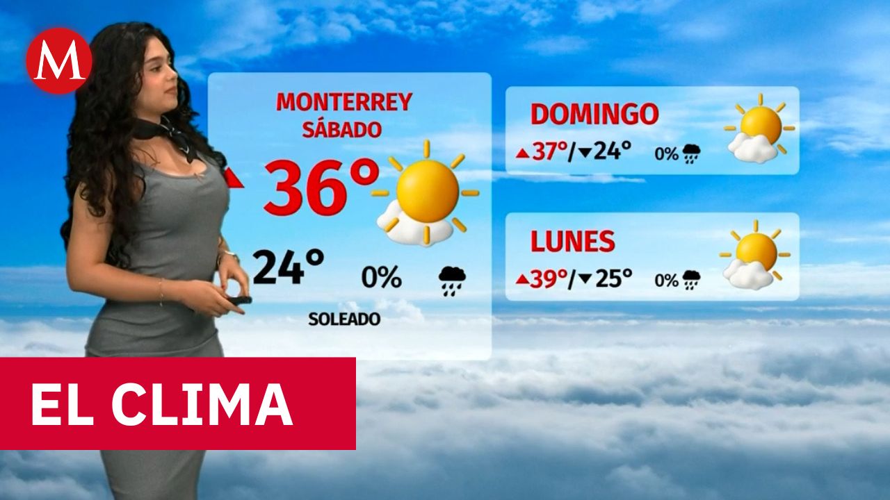 Clima de hoy sábado 25 de julio de 2026 | Pronóstico con Natalia Sánchez
