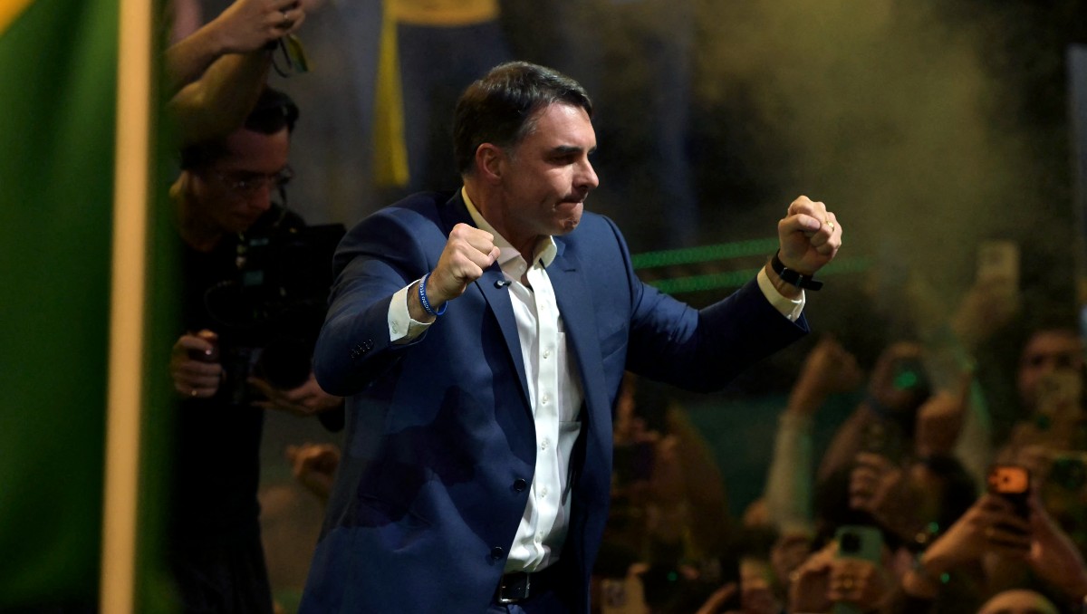 El derechista anunció la candidatura en la convención del Partido Liberal brasileño | Foto: AFP
