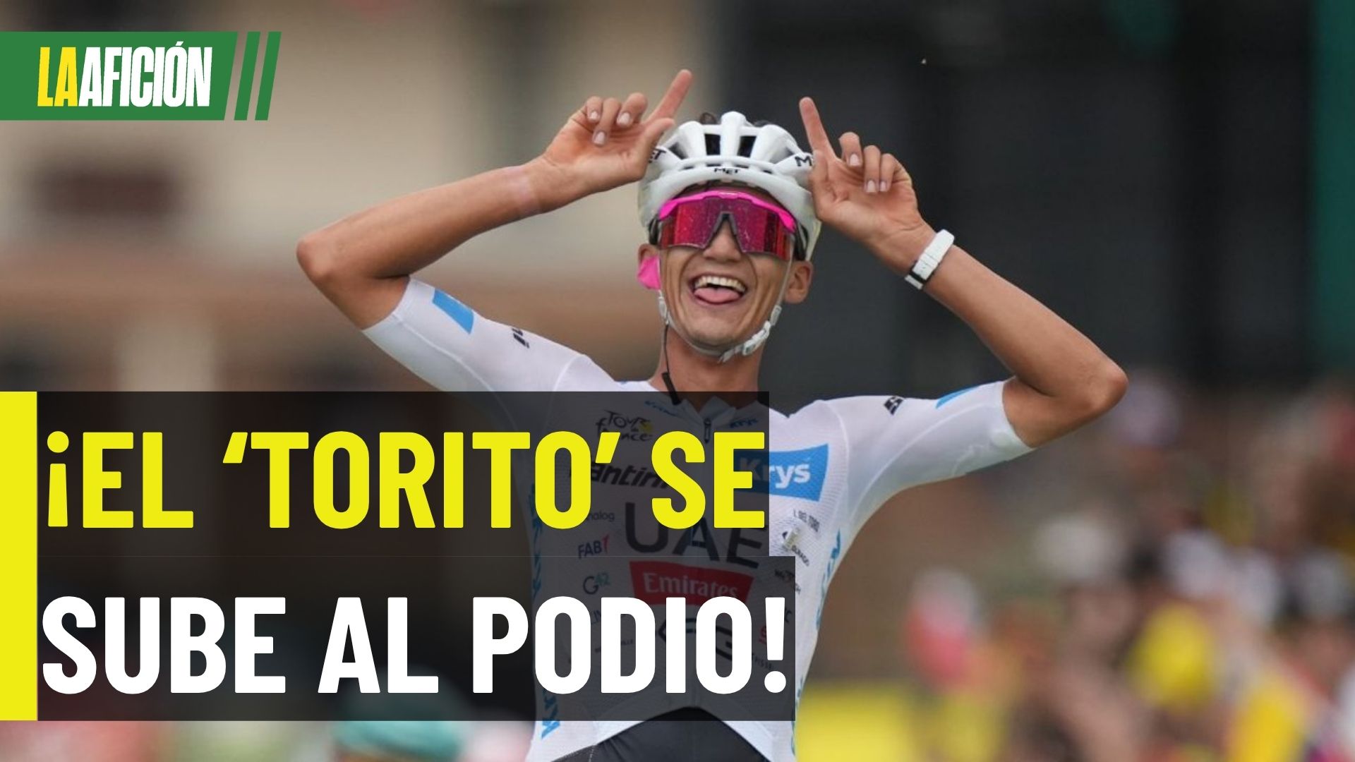 ¡Histórico! Isaac del Toro asegura el podio del Tour de Francia