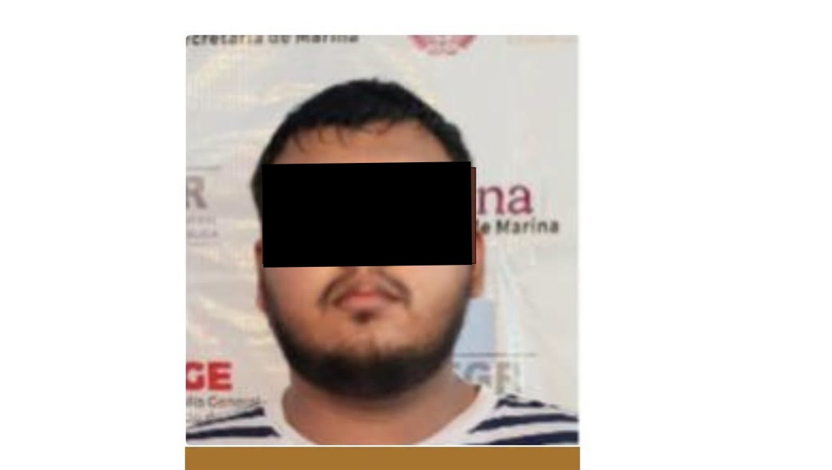 Hombre fue detenido por presunta simulación de secuestro de una menor. | FOTO: FGE-Veracruz