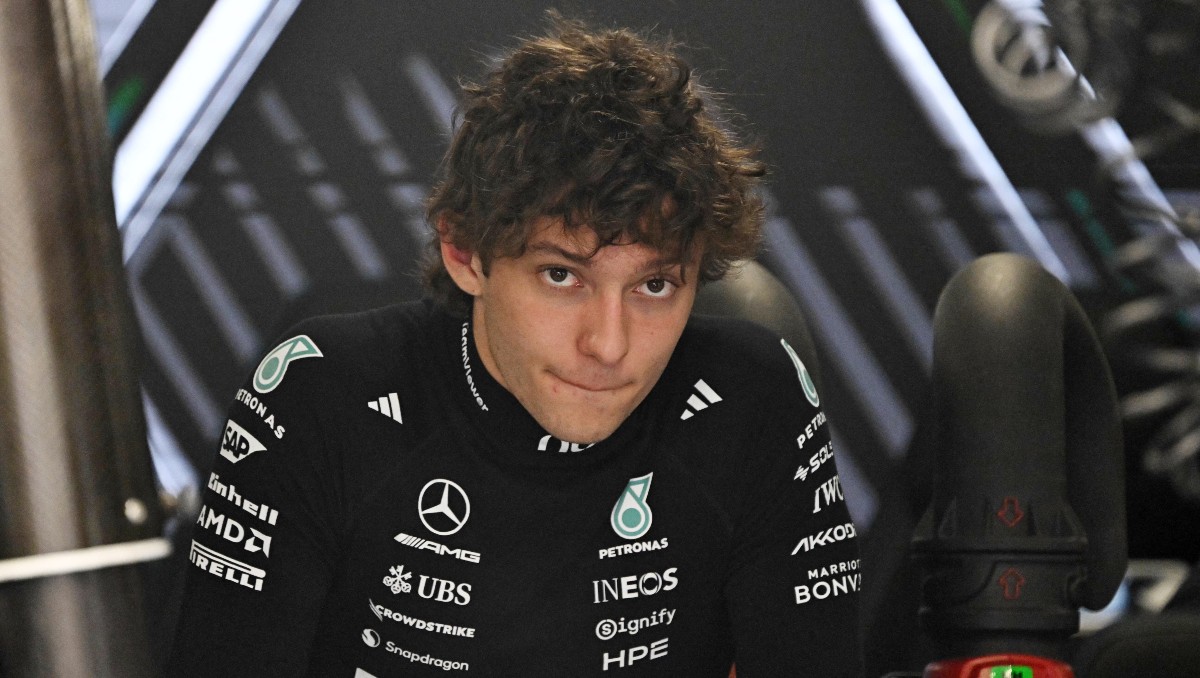 Kimi Antonelli es sancionado con tres posiciones en la parrilla de salida en Hungría (Reuters)