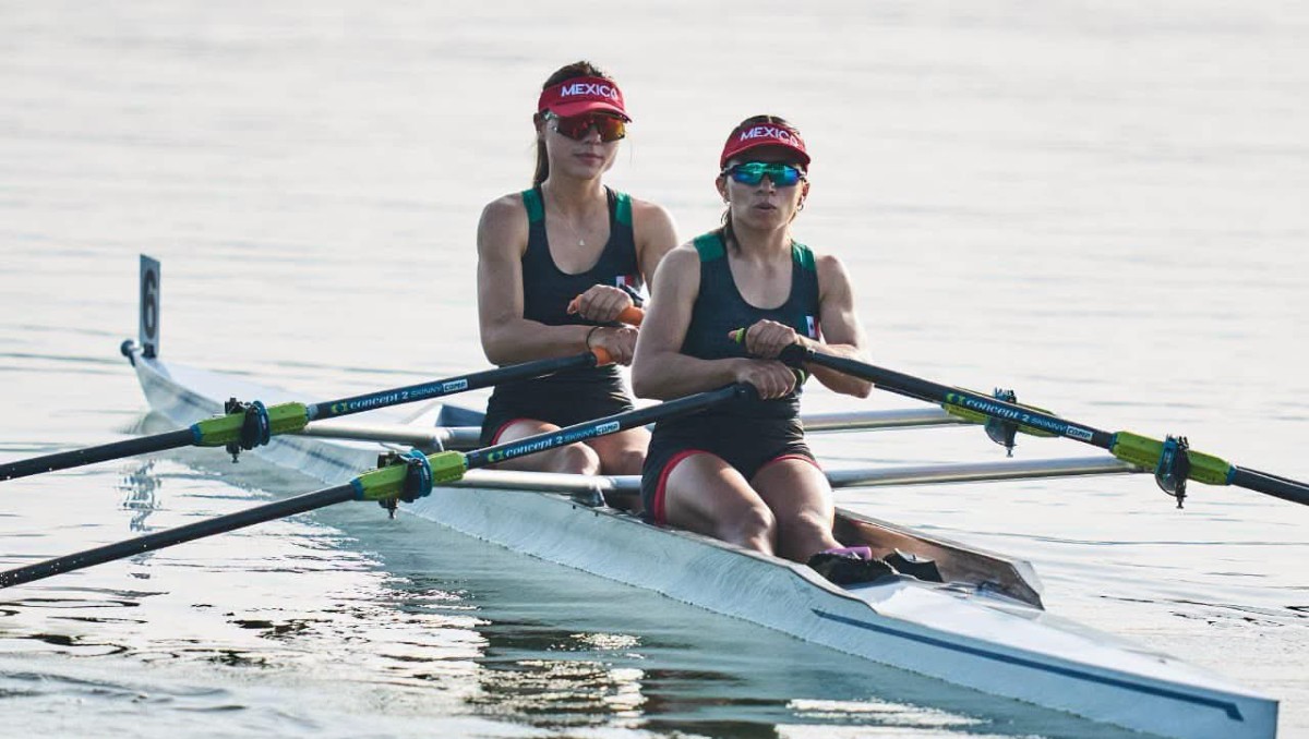 Melissa Márquez y Aylin Ibarra conquistan el primer oro para México en los JCC 2026 (X @COM_Mexico)