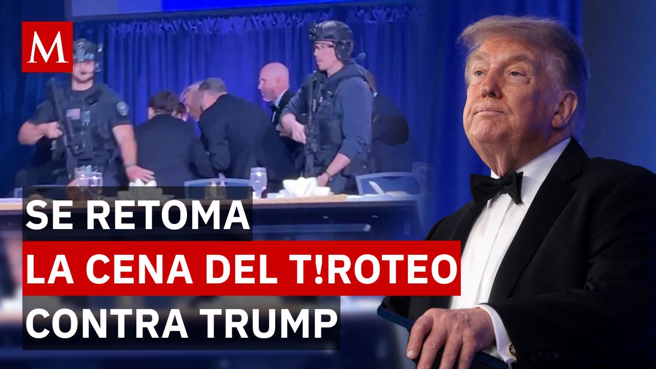 A tres meses del tiroteo: así fue el regreso de Trump a la Cena de Corresponsales