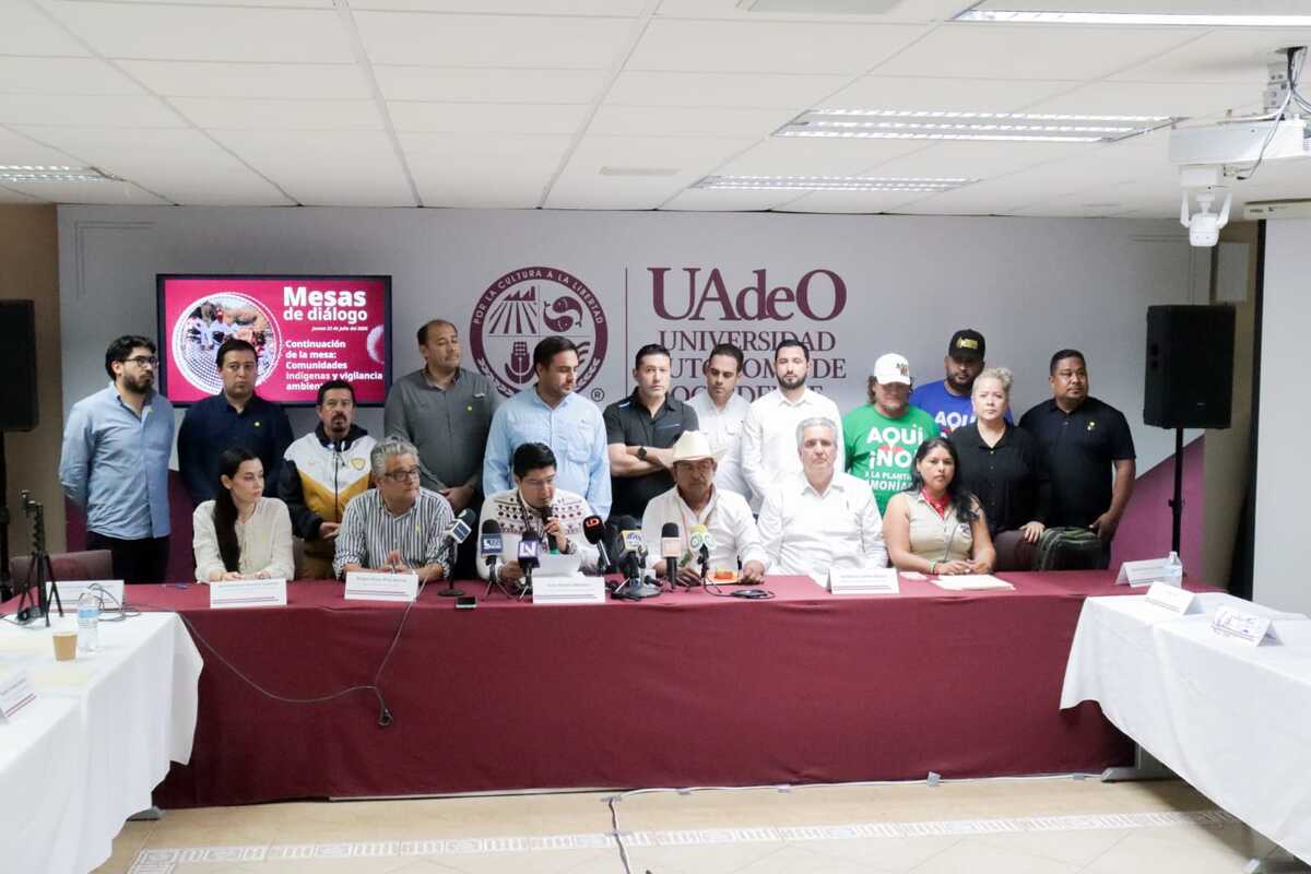 En la reunión estuvo personal de la Profepa, representantes comunitarios e integrantes del colectivo Aquí No. | Foto: Especial