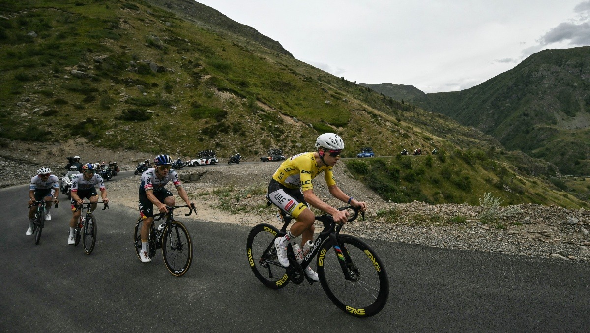 Tour de Francia será recortado en la etapa 21 por incendios (AFP)