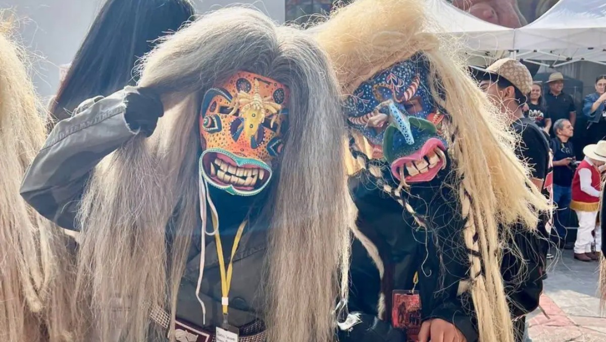 Las tradicionales máscaras son un icono de las Jugadas de Tastoanes en Tonalá, Jalisco (Tomada de facebook.com/gobiernotonala)