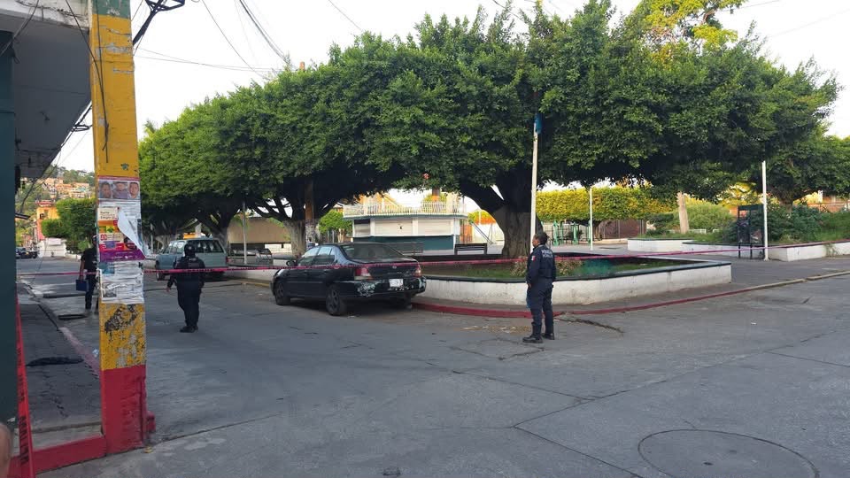 La zona fue acordonada y resguardada por elementos de seguridad. | Especial
