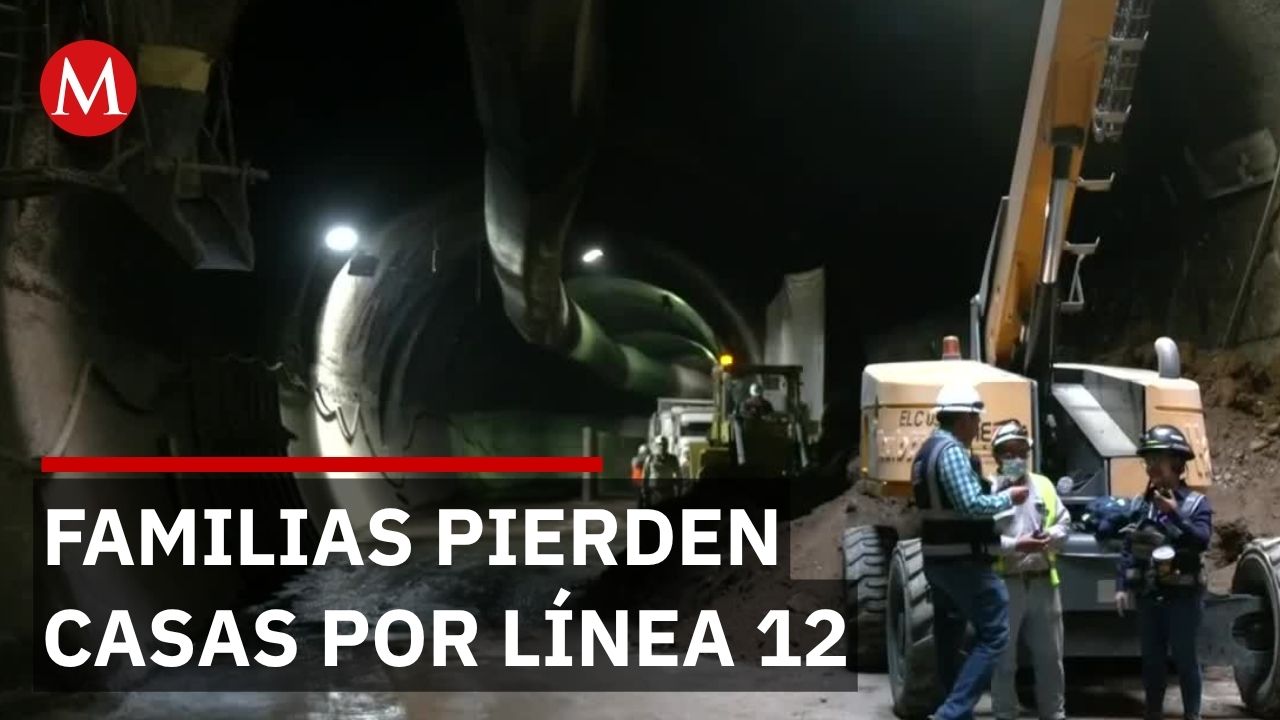 Ampliación de línea 12 en CDMX: familias de Minas de Cristo desplazadas de sus hogares