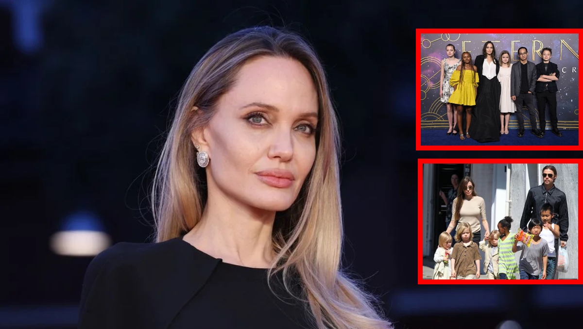 Angelina Jolie habla sobre la ruptura de Brad Pitt y sus hijos