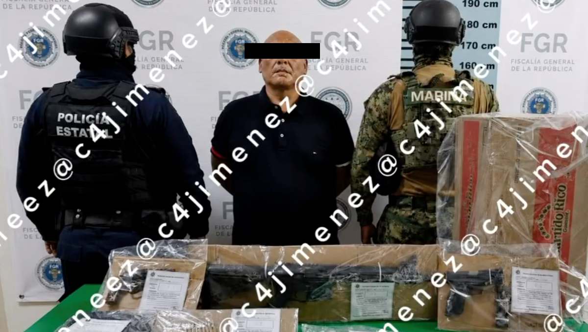 'El Cebollo' fue detenido en Operación Duendes de Mar. | Foto: RRSS de C4 Jiménez