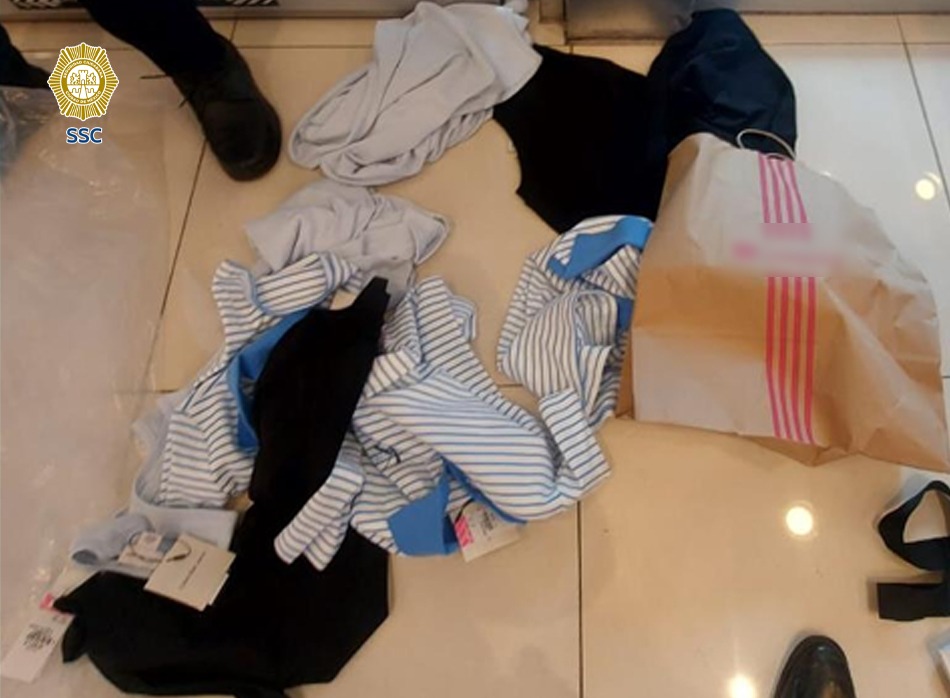 Detienen a  mujer con mercancía valuada en más de 16 mil pesos | Especial