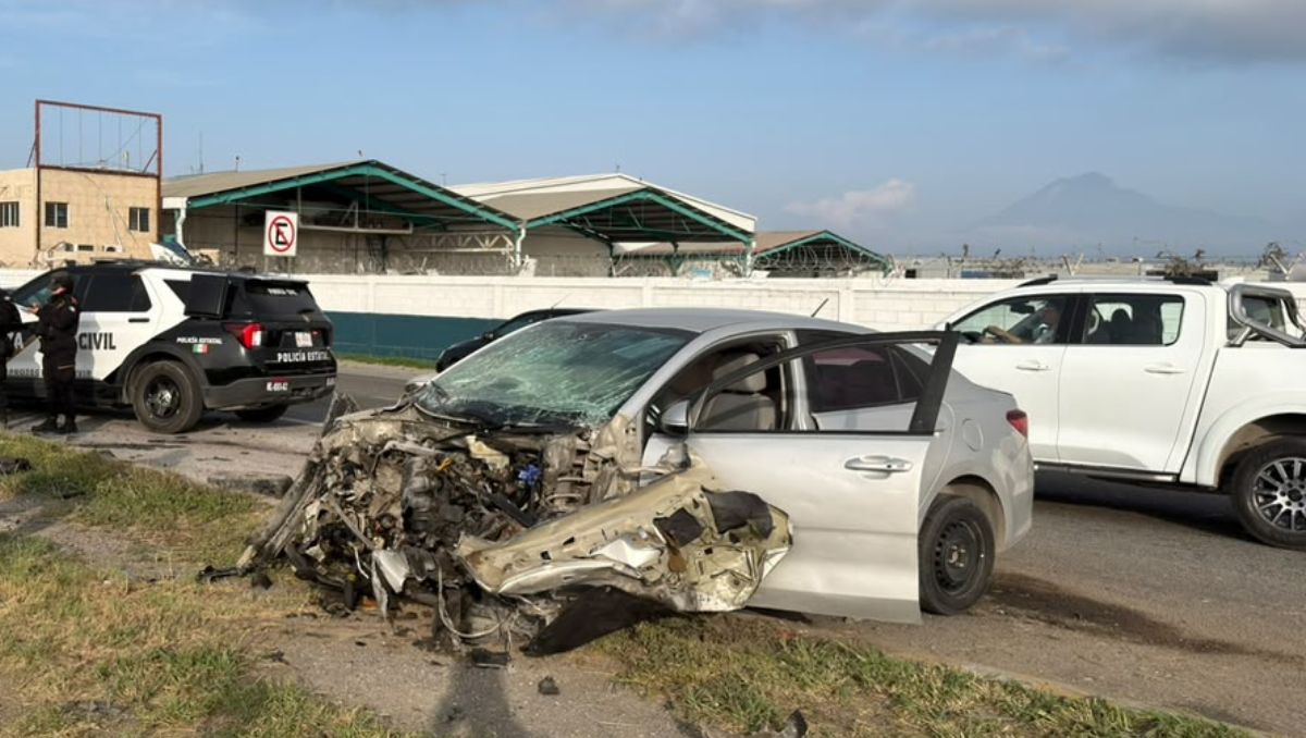 El incidente se registró a la altura del Autódromo de Monterrey | Ángel Mercado