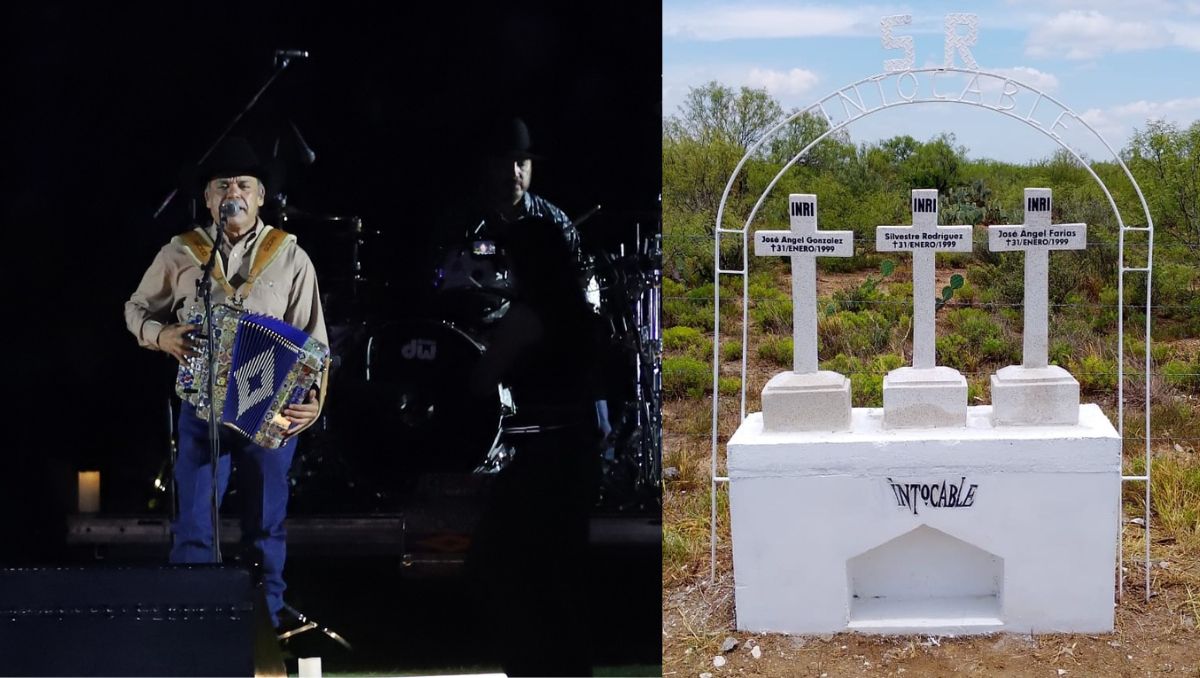 Intocable restauró el memorial de sus integrantes fallecidos en el choque de la carretera a Reynosa en 1999 | Luis Guerra y Especial