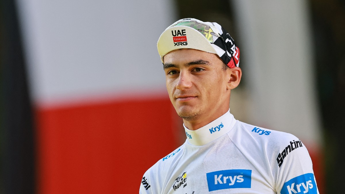 Isaac del Toro ganó el tercer lugar del Tour de Francia pese a estar enfermo (Reuters)