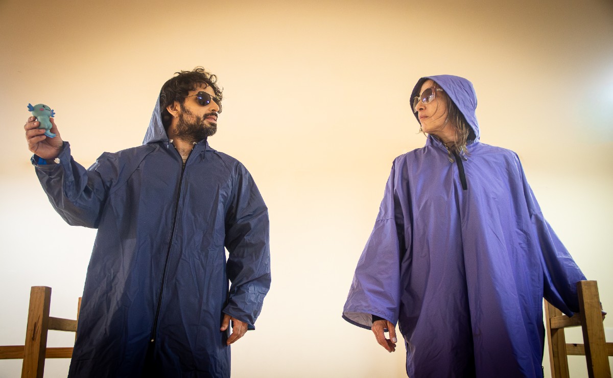 Jorge Escandón y María E. Sandoval, los protagonistas. (A. Curiel)