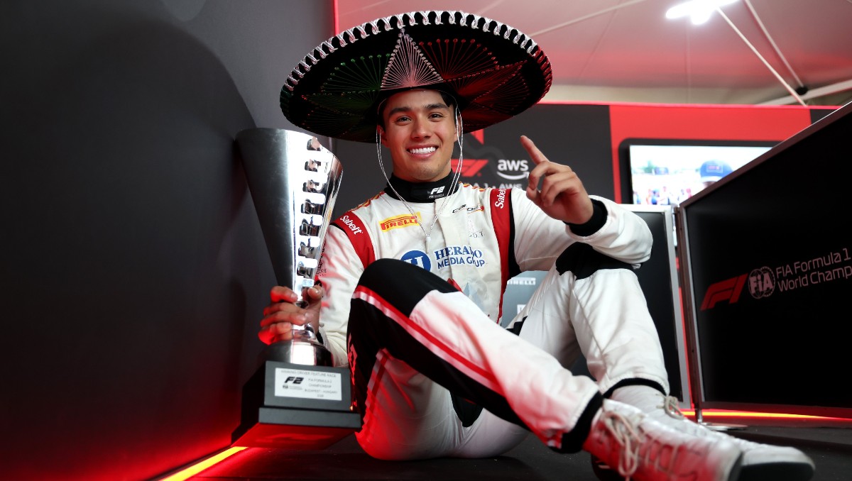 Noel León gana el Gran Premio de Hungría de F2 (X: @Formula2)