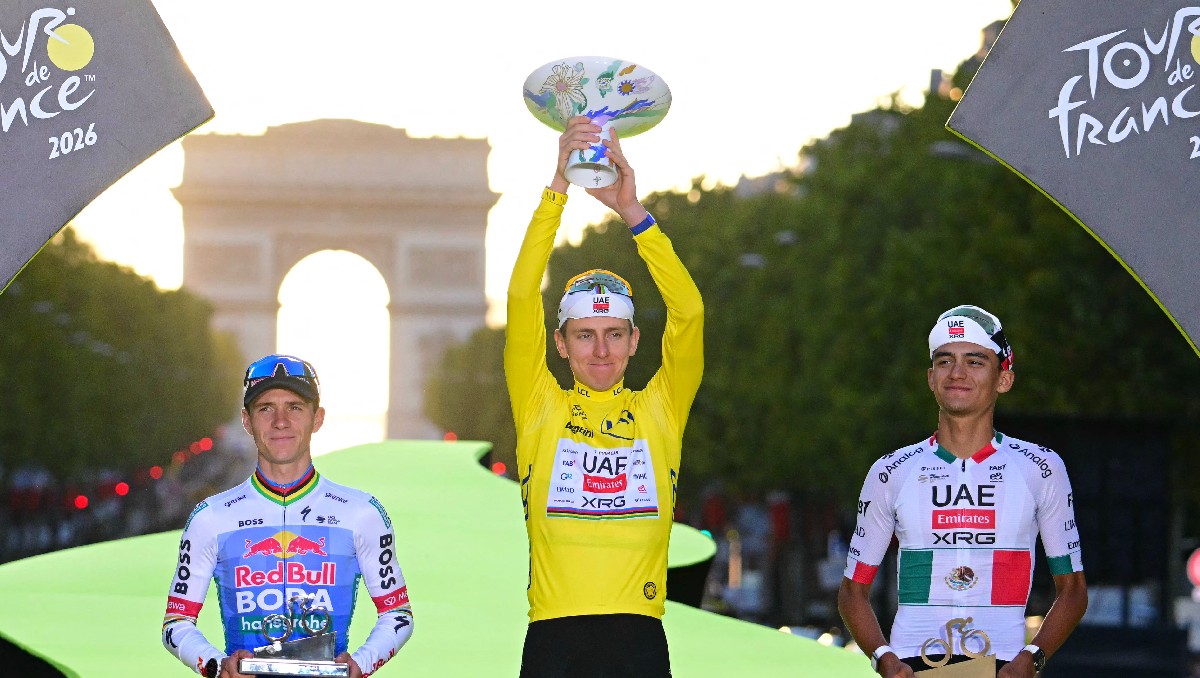 Tadej Pogacar gana su quinto Tour de Francia e iguala récord (AFP)