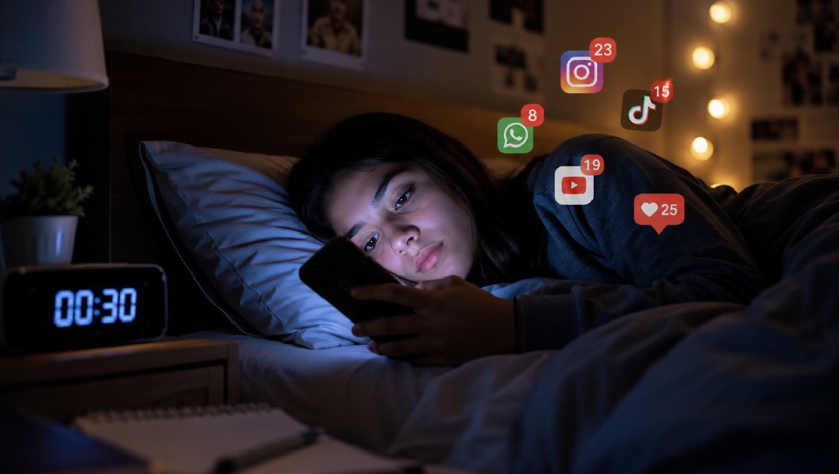 Cómo afectan las redes sociales el sueño de los adolescentes | IA DISCOVER