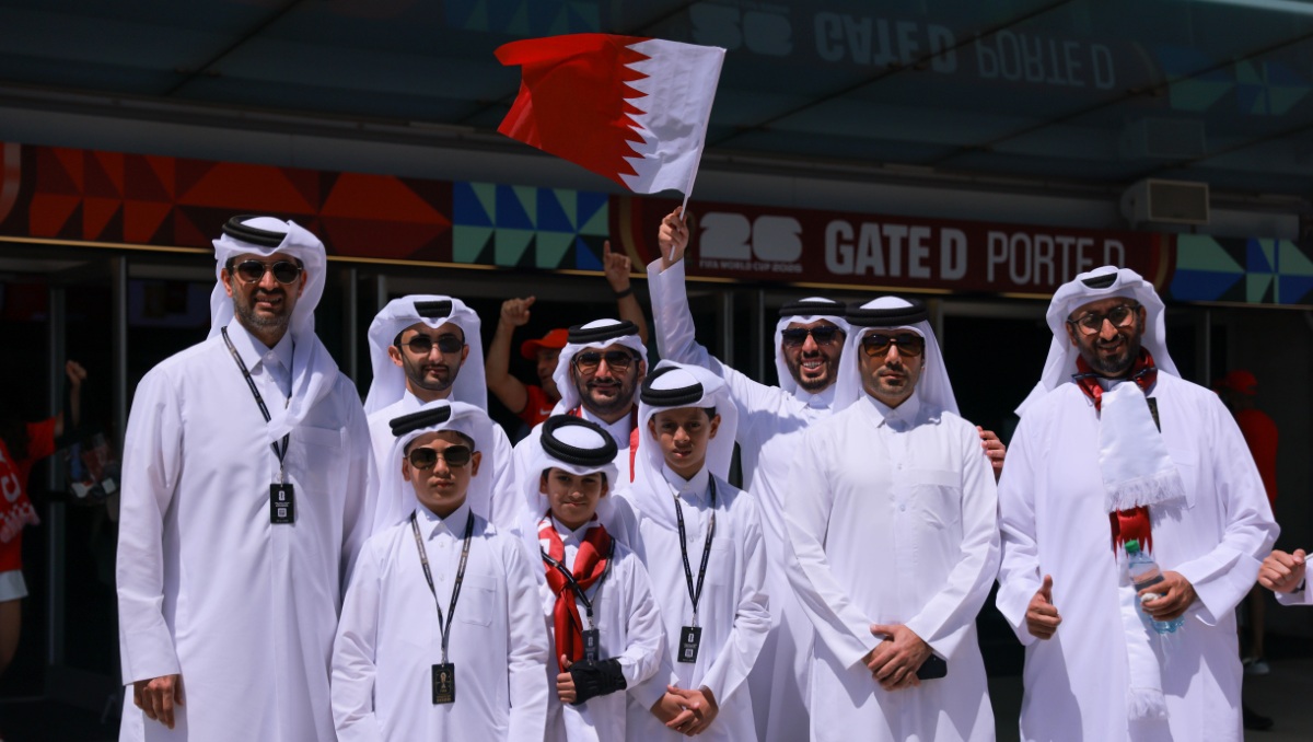 Afición de Qatar invade Vancouver para el partido ante Canadá (Imago7)
