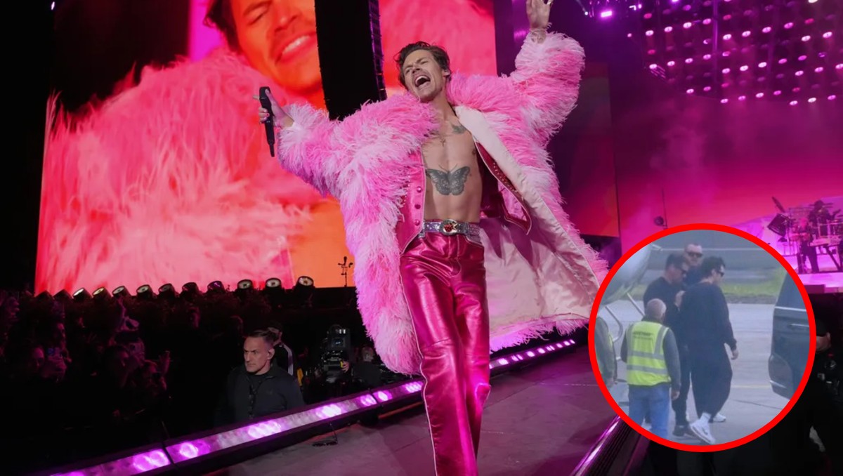 Captan a Harry Styles en aeropuerto en México | Especial