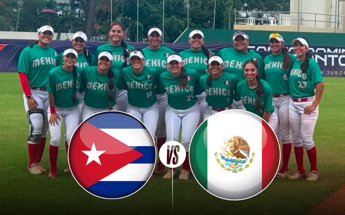 Cuba vs México: Dónde VER partido de Softbol de los Juegos Centroamericanos 2026 (FB: Federación Mexicana de Softbol)