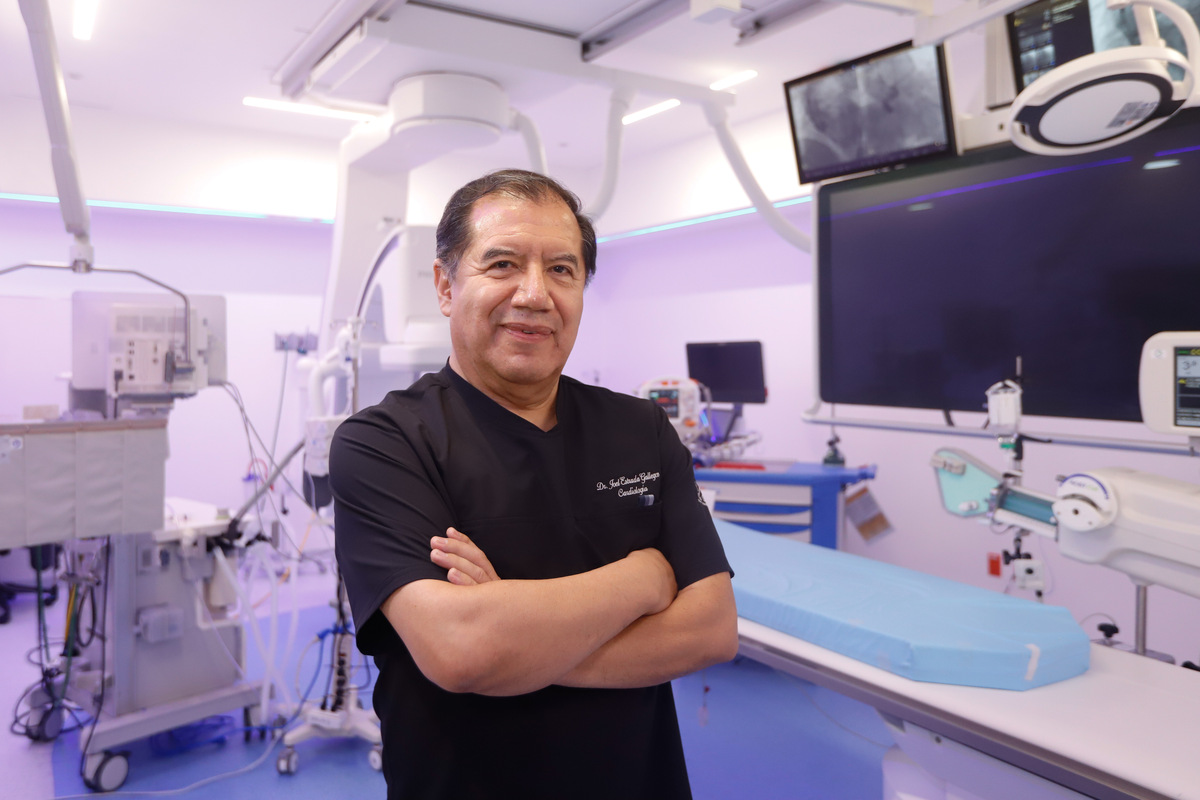 El doctor Joel Estrada destaca que a Centro Médico en la capital del país llegan todos los pacientes derechohabientes del IMSS. | Foto: Ariana Pérez