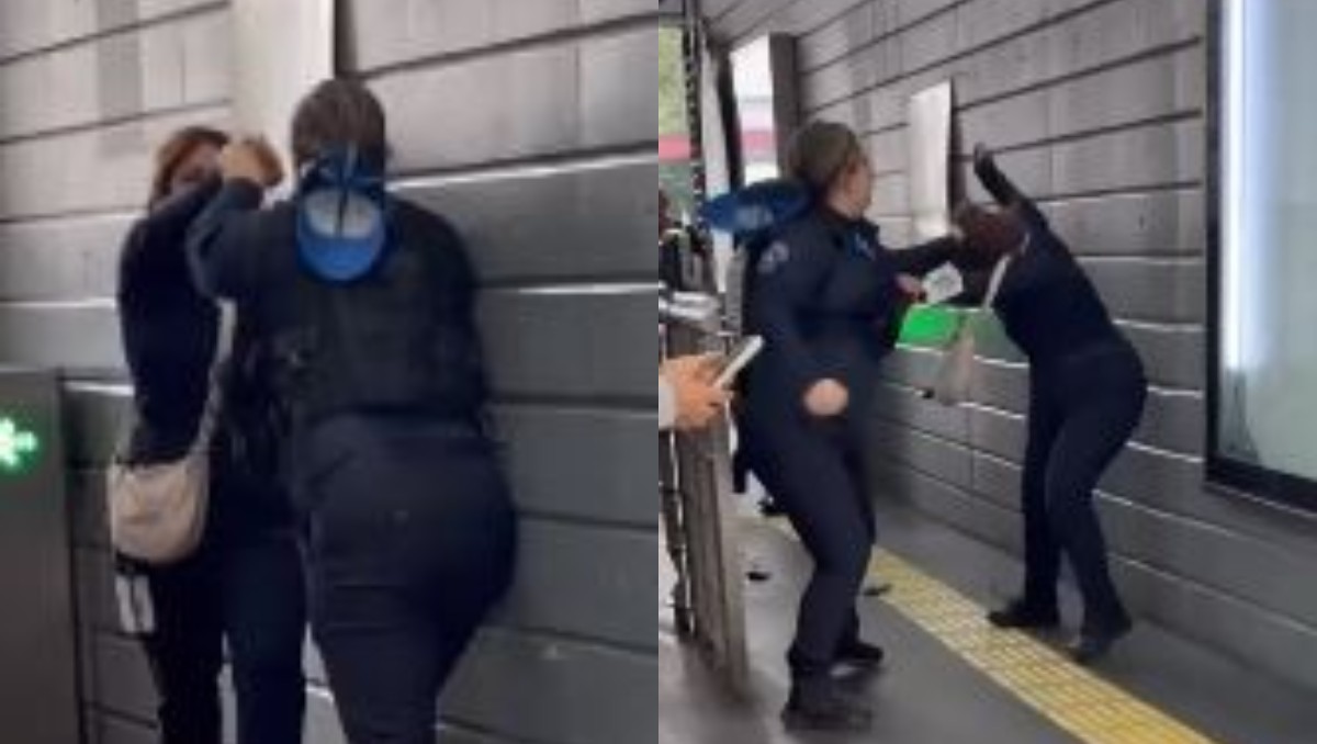 El hecho quedó captado en video. | Foto: Capturas de pantalla