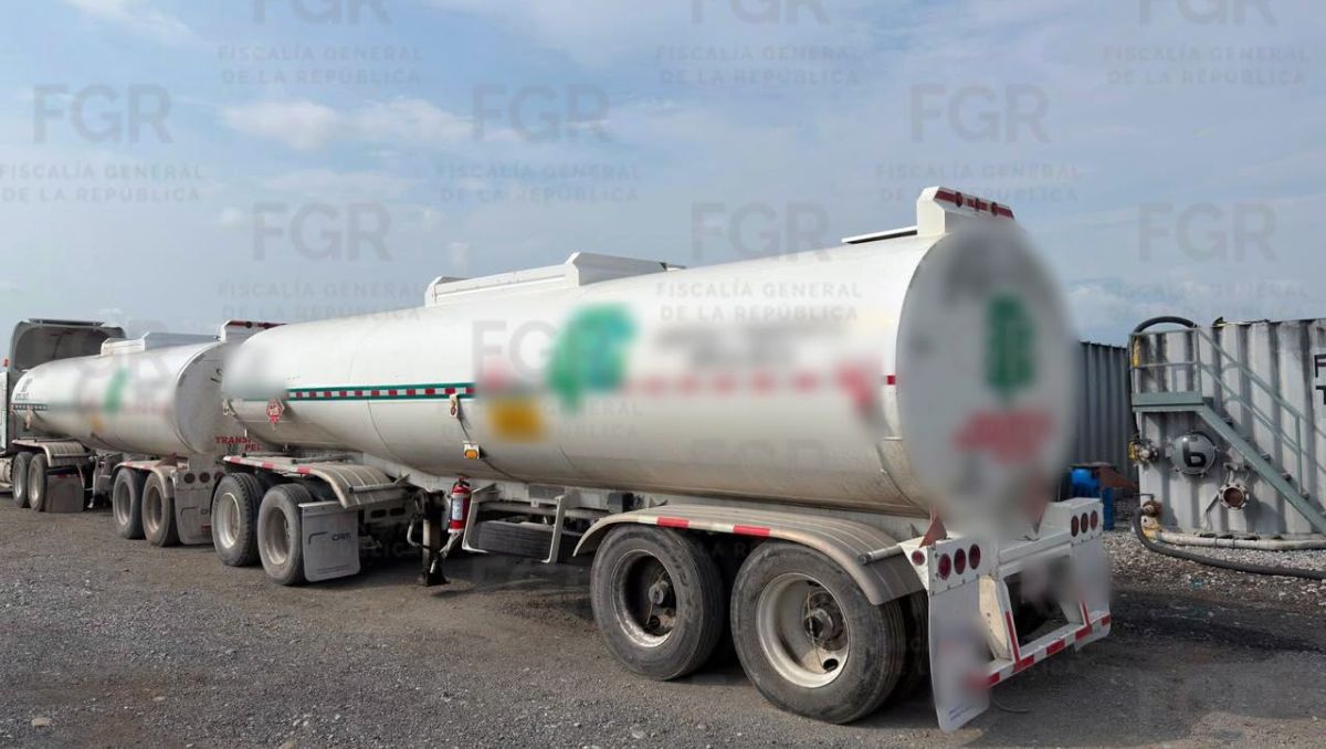 Además, fueron localizados en el lugar 13 tanques tipo frac tank. Foto: Especial