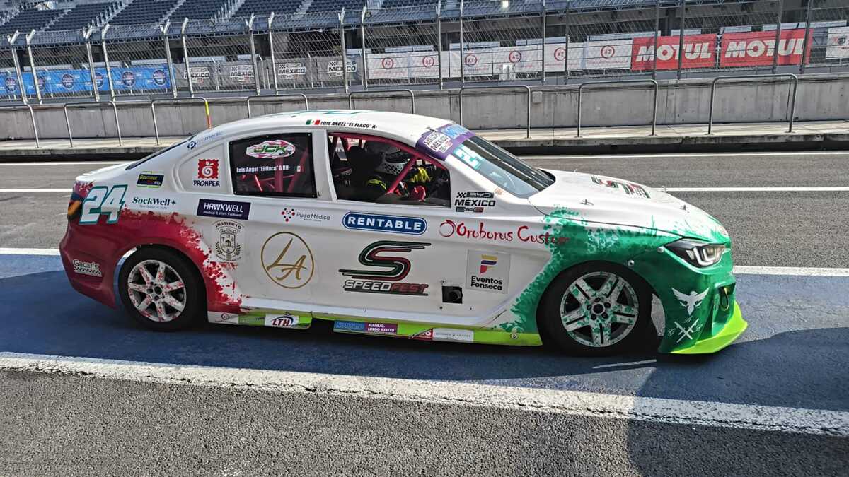 Luis Ángel “El Flaco” debuta como piloto en el Speed Fest- Grupo Milenio