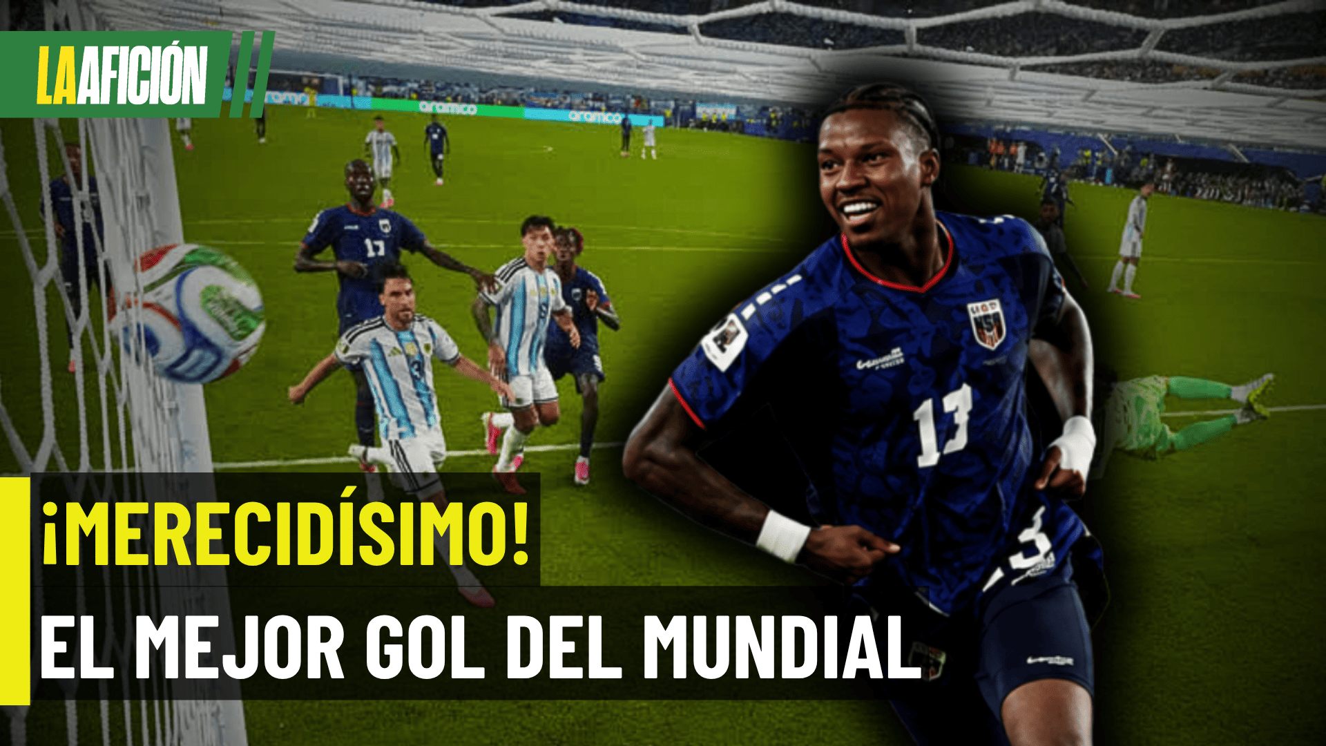 ¡Ni Messi ni Yamal! La FIFA eligió este gol como el mejor del Mundial