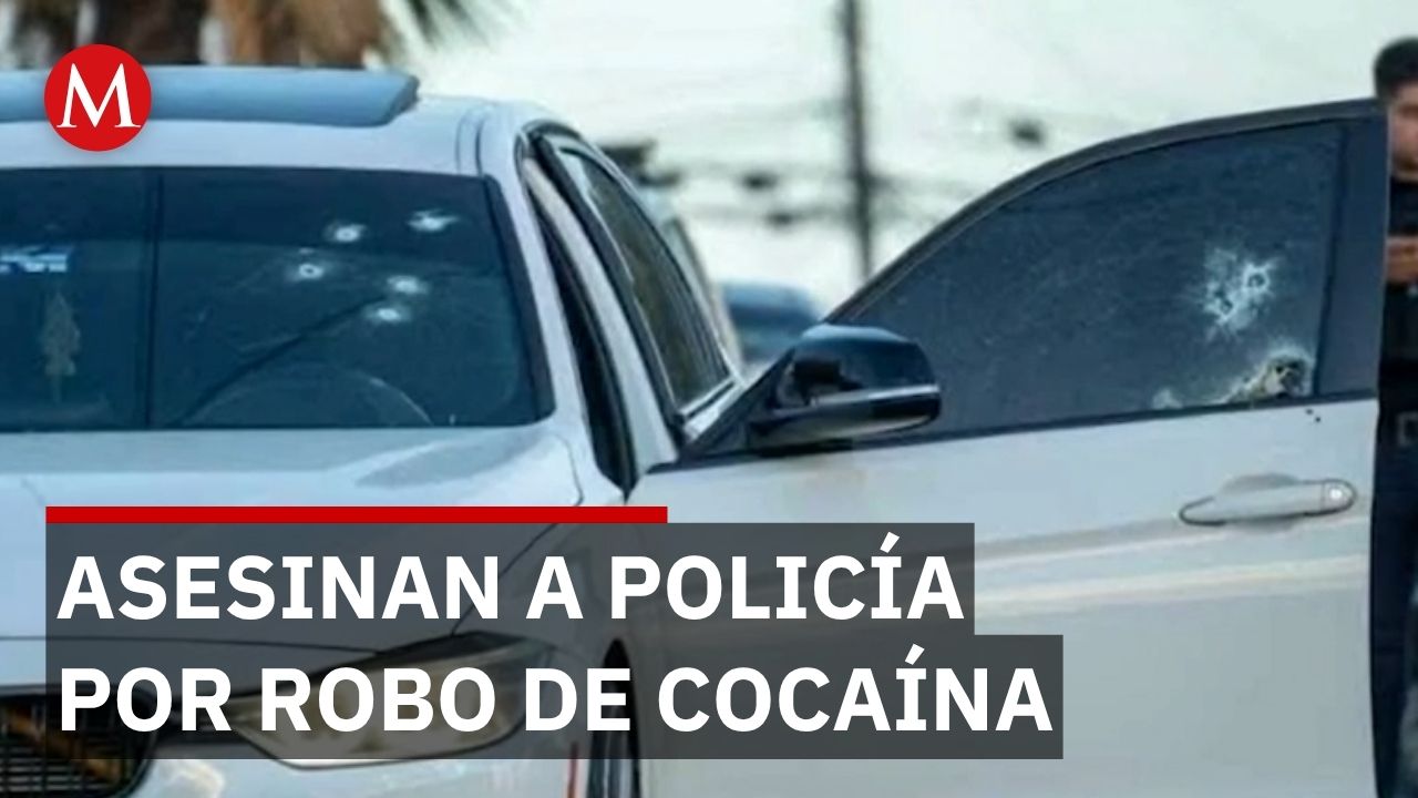 Policía asesinado en Tijuana había sido acusado de robo de cocaína semanas antes