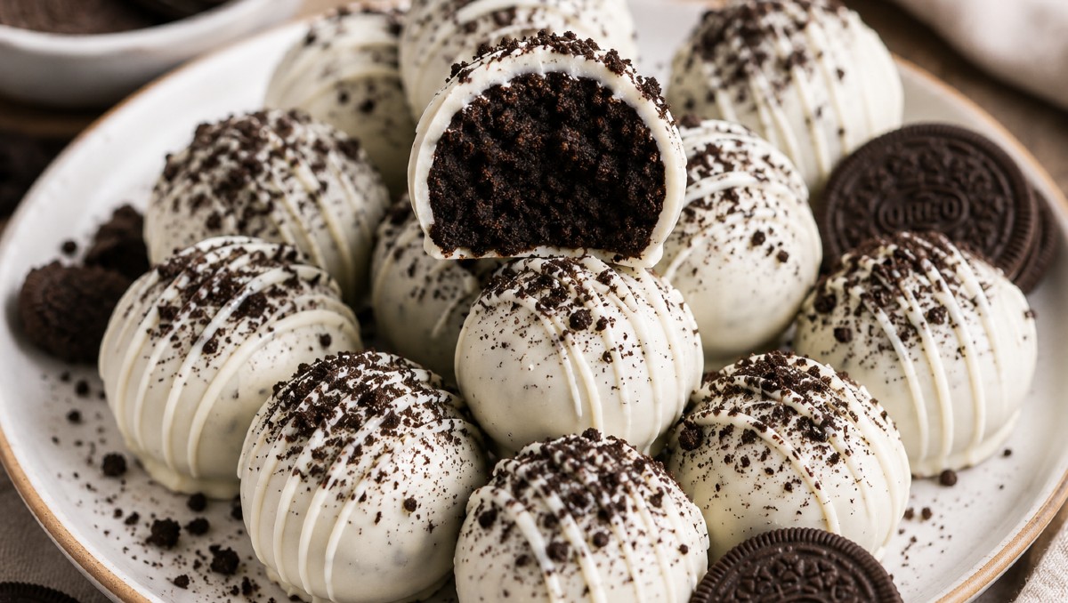 Receta fácil de trufas de Oreo | IA DISCOVER