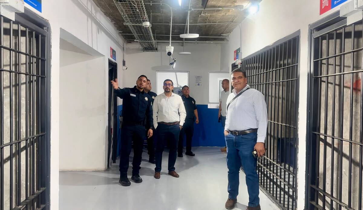 Van por unificación de celdas del TJM con la Fiscalía General de Coahuila en Torreón. (Cortesía DSPM)
