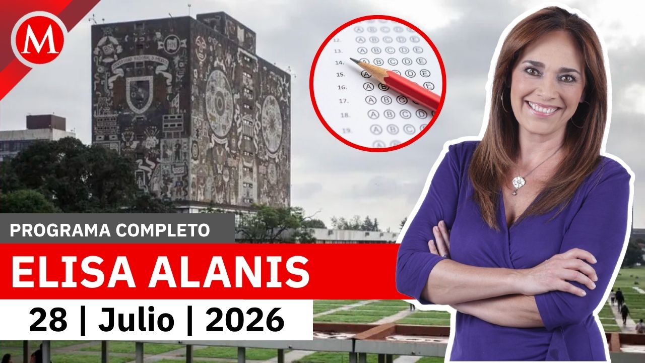 Aspirantes aceptados en la UNAM demandan respeto a resultados | Elisa Alanís, 28 de julio de 2026