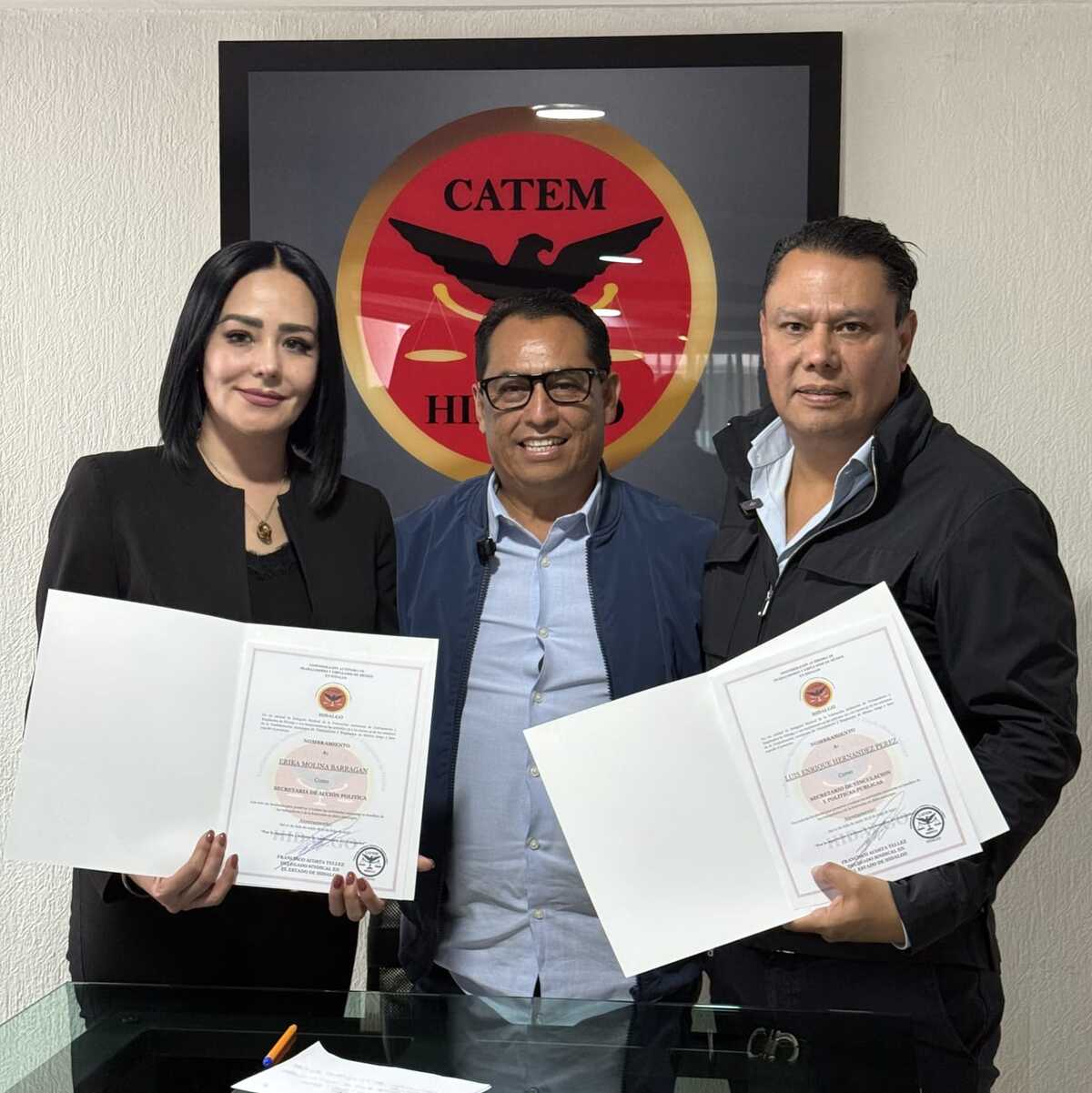 CATEM refuerza dirigencia en Hidalgo con nuevos nombramientos. (Cortesía: CATEM)