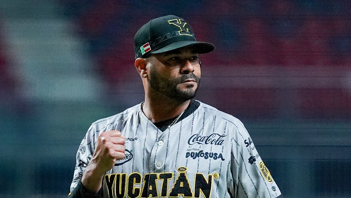Esmil Rogers comanda sorpresiva victoria de Leones de Yucatán sobre Diablos Rojos (Enrique Gutiérrez)